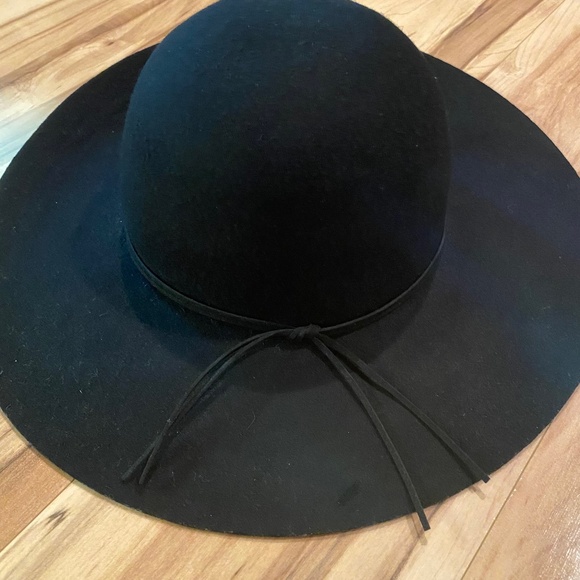 Nine West 100% Wool Black Hat - Picture 2 of 5